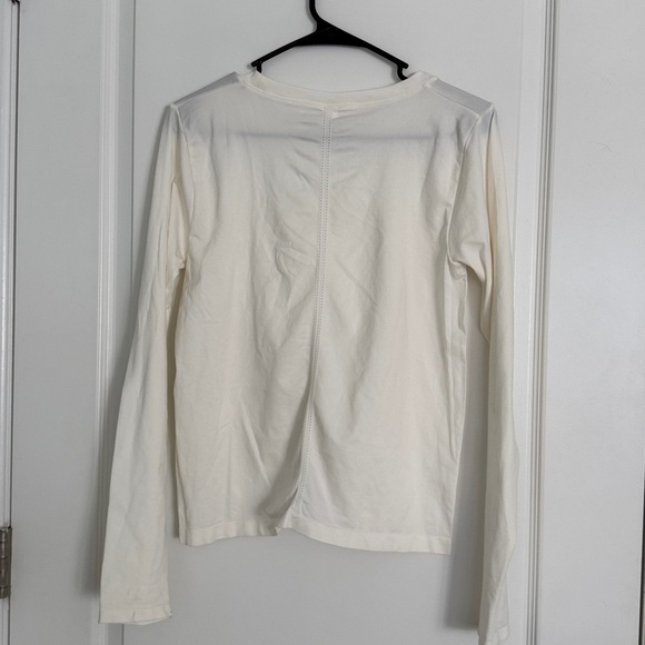 yogalicious seamless bridgett long sleeve White Black Long Sleeve Top 2 Pack L - Picture 6 of 11